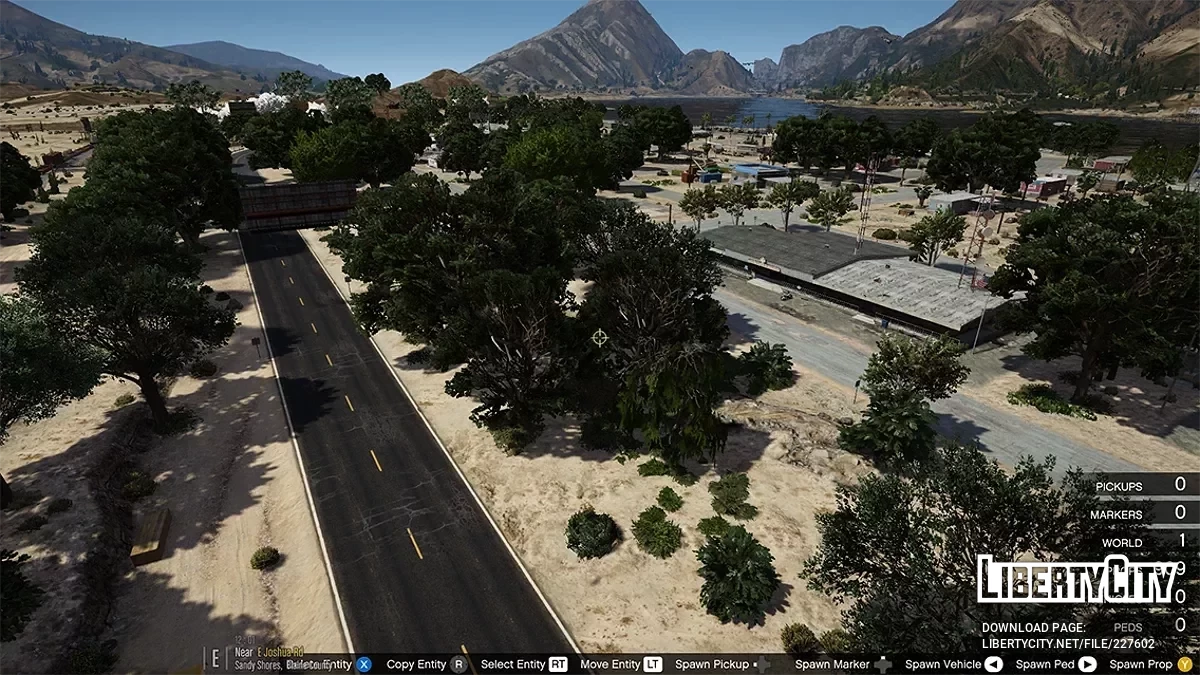 Sandy Shores Coberto de Vegetação (YMap + FiveM) / GTA 5