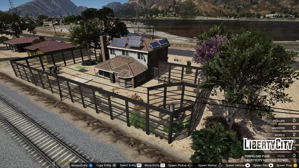 Sandy Shores Coberto de Vegetação (YMap + FiveM) / GTA 5