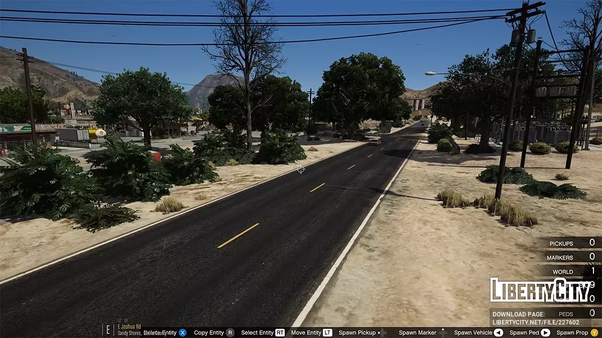 Sandy Shores Coberto de Vegetação (YMap + FiveM) / GTA 5