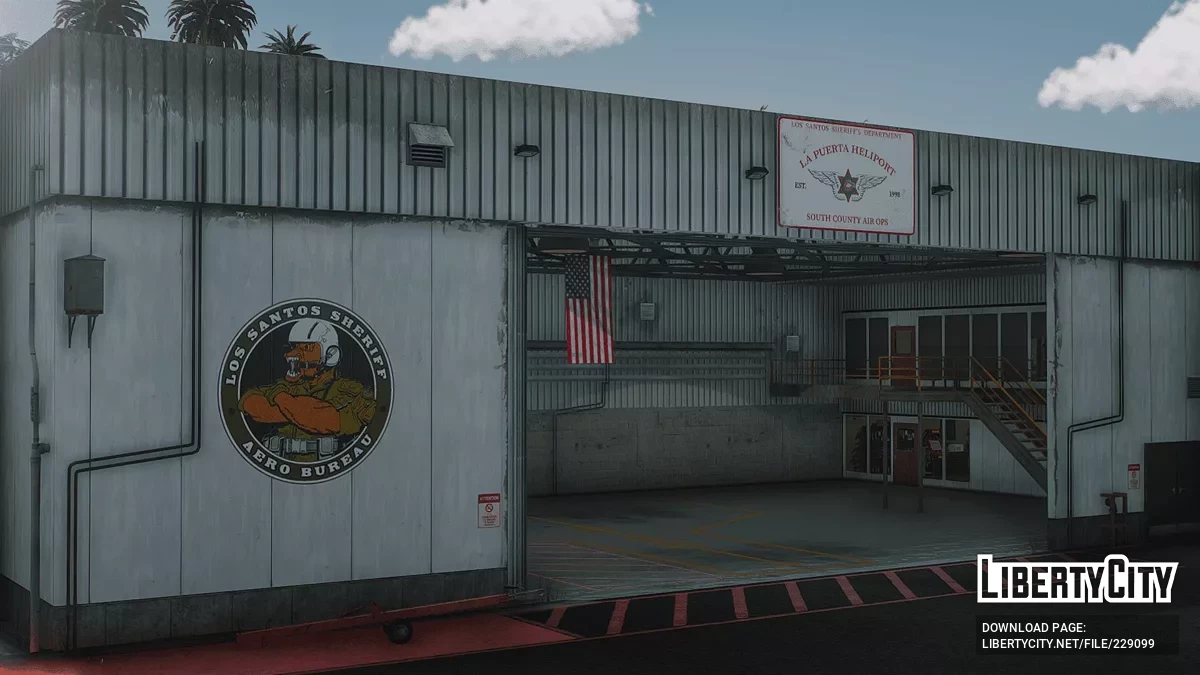 La Puerta Aero Bureau LSSD v1.0 / GTA 5