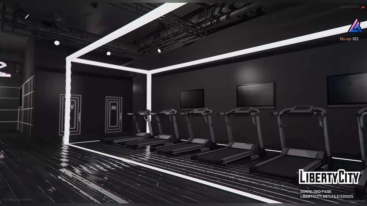 Open Interior - Pump & Run GYM / GTA 5