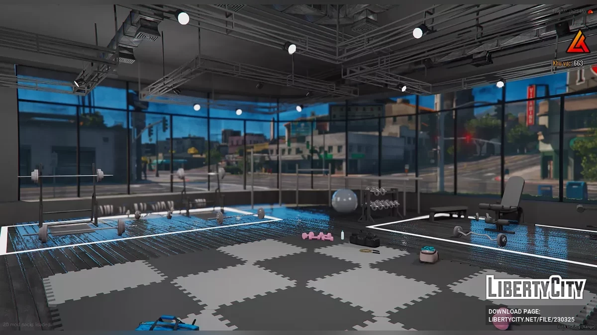 Open Interior - Pump & Run GYM / GTA 5
