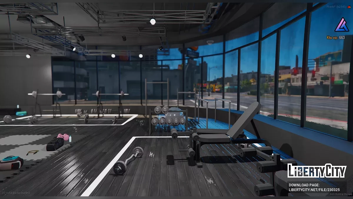 Open Interior - Pump & Run GYM / GTA 5