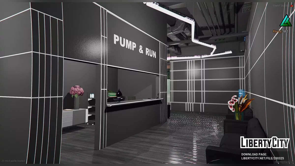 Open Interior - Pump & Run GYM / GTA 5
