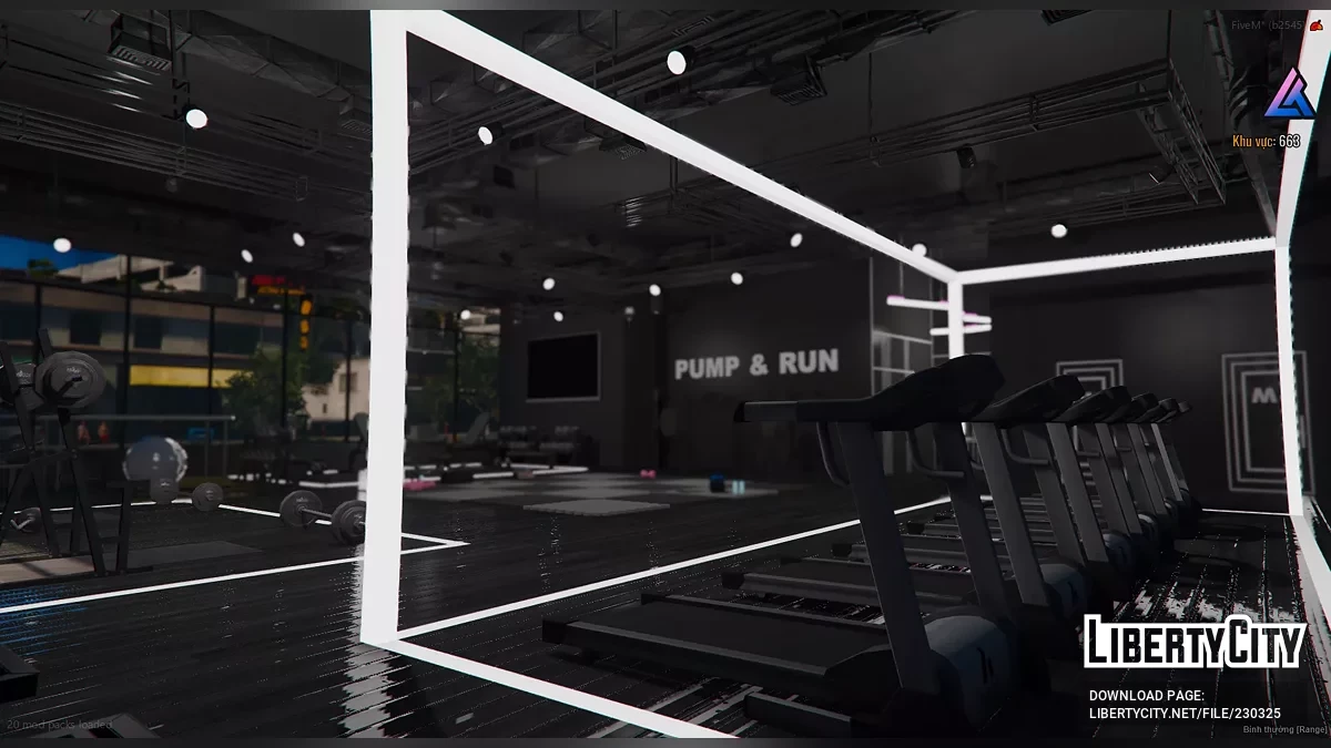 Open Interior - Pump & Run GYM / GTA 5