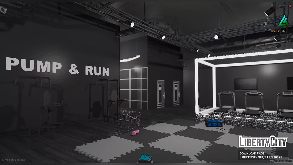Open Interior - Pump & Run GYM / GTA 5