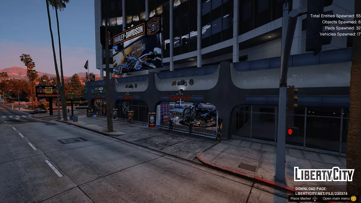 Sala de exhibición Harley Davidson / GTA 5