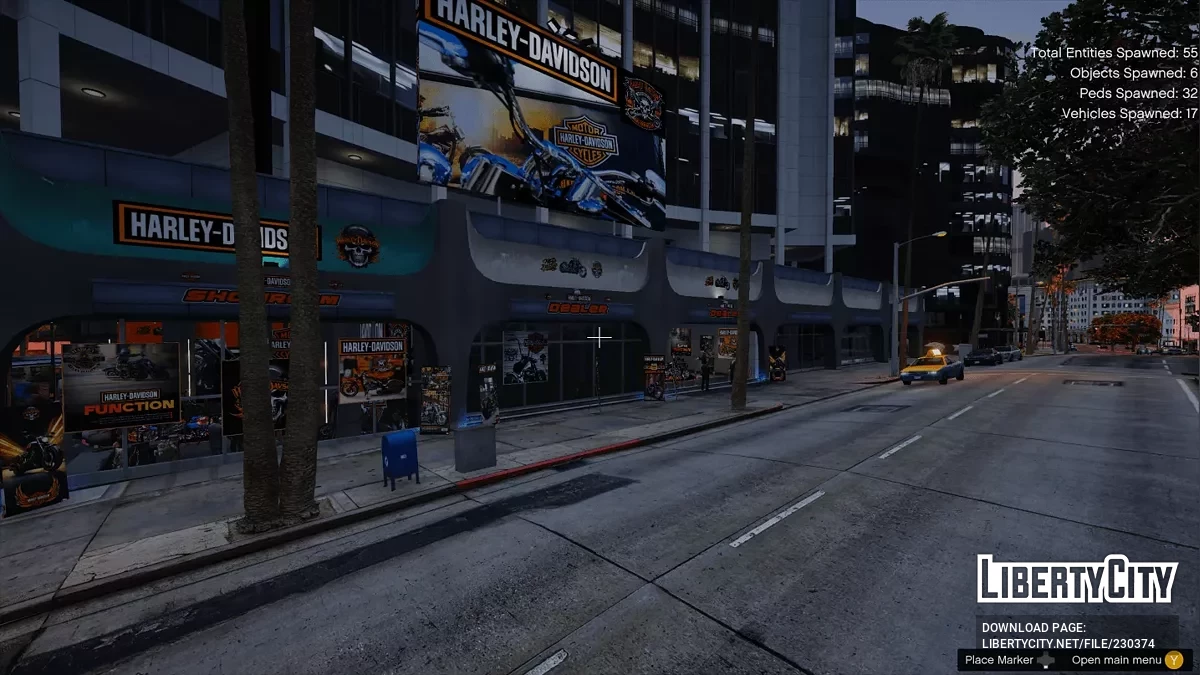 Sala de exhibición Harley Davidson / GTA 5