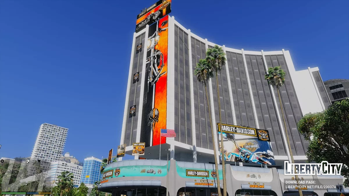 Sala de exhibición Harley Davidson / GTA 5
