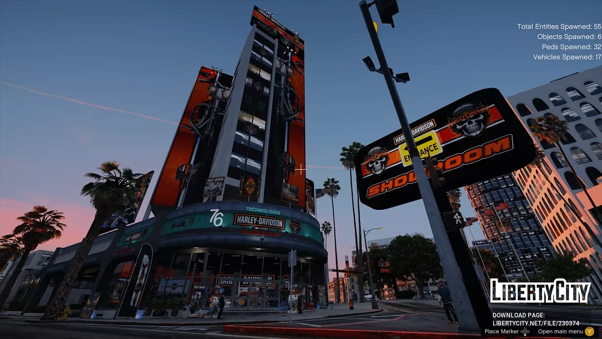 Sala de exhibición Harley Davidson / GTA 5
