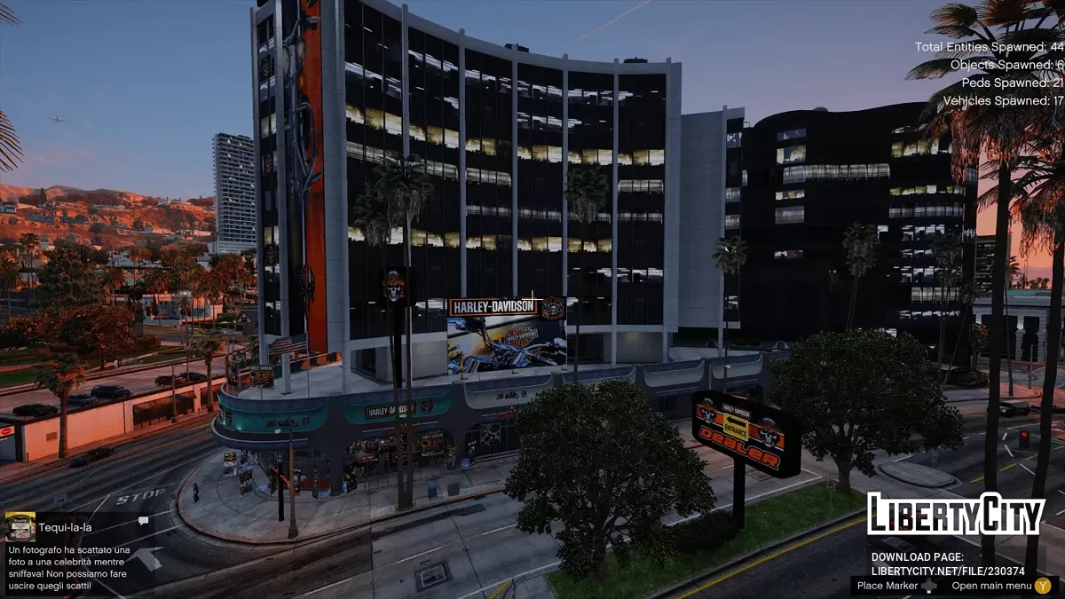 Sala de exhibición Harley Davidson / GTA 5