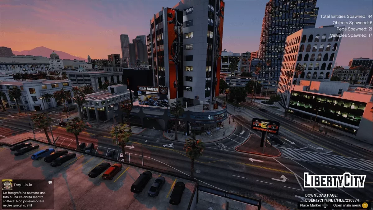 Sala de exhibición Harley Davidson / GTA 5