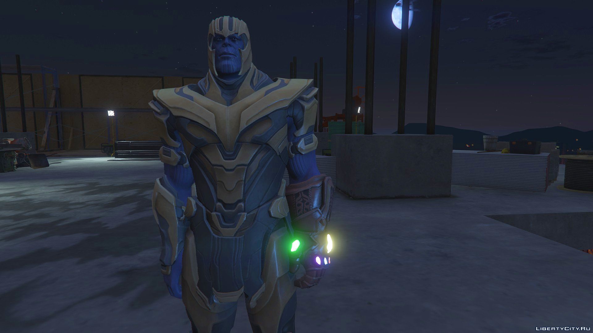 Thanos skin gta 5 фото 10