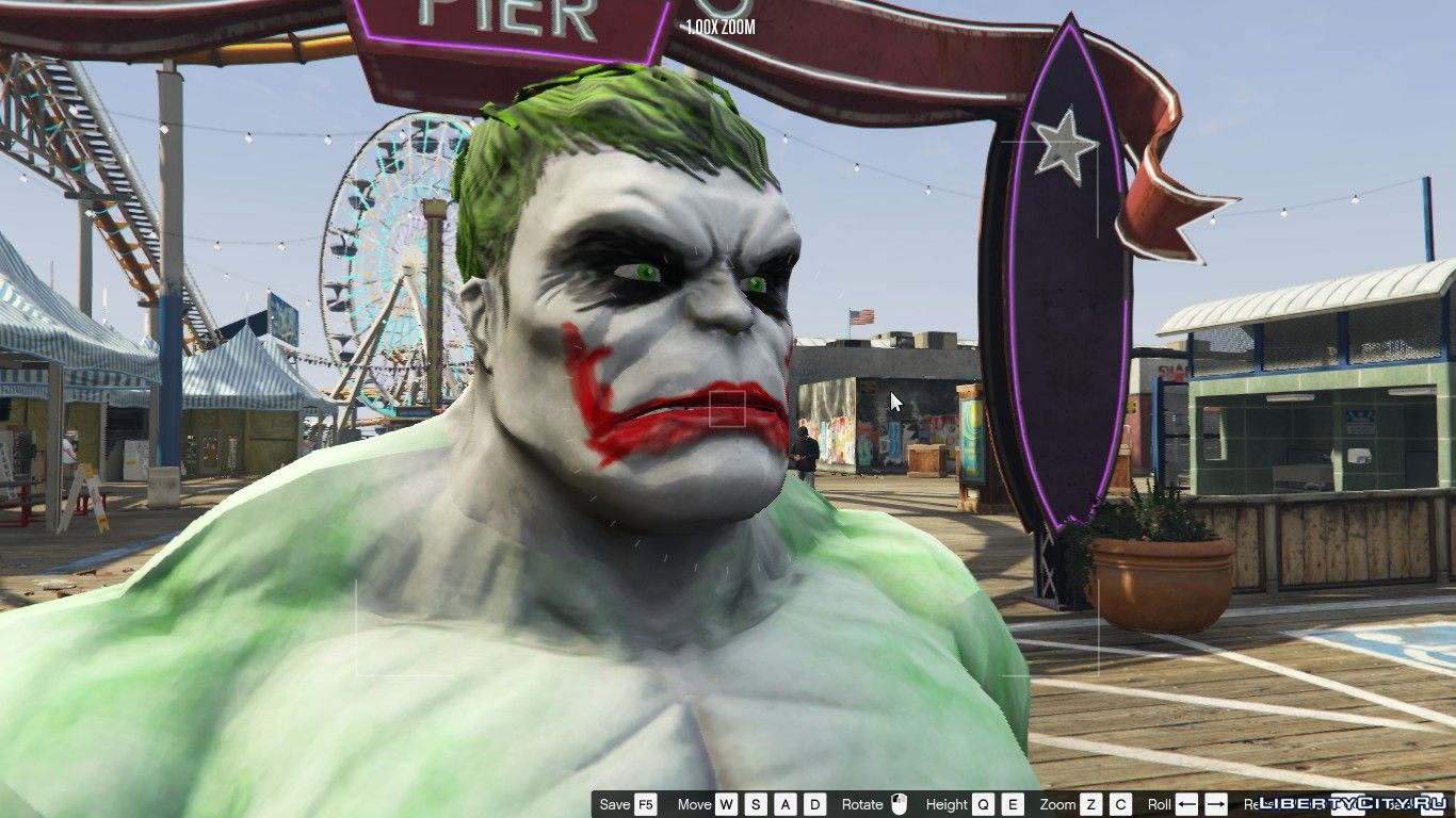 Скорти гта 5. Джокер Халк ГТА. Hulk Joker GTA 5. Джокер против Халка.