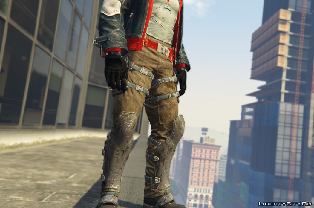 Download BAK Red Hood [Add-On Ped]  for GTA 5