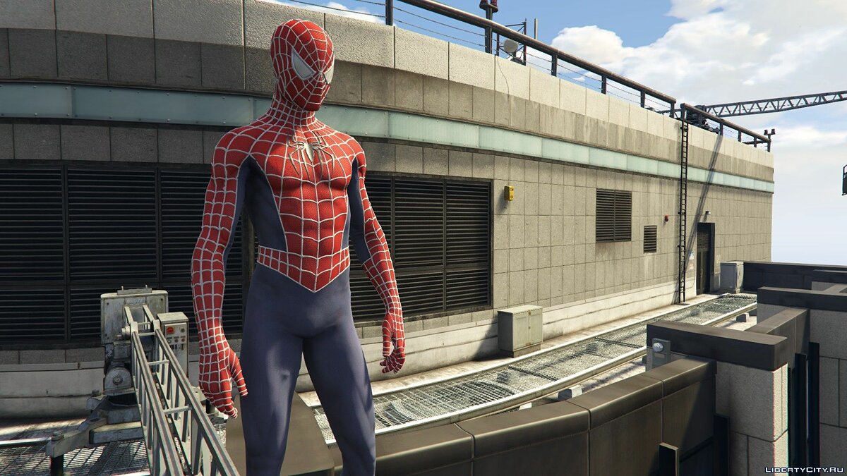 Download Spider-Man by Sam Raimi from the PS4 game of the same name for GTA  5