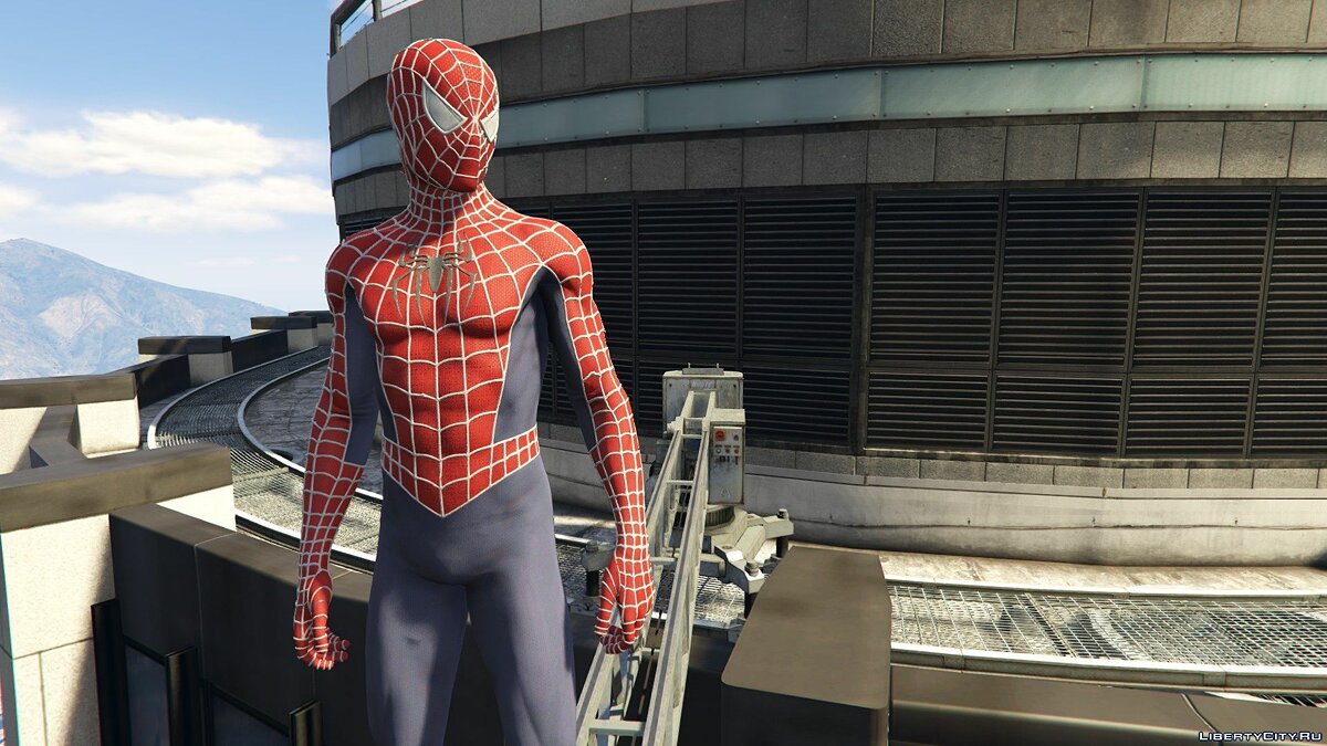 Download Spider-Man by Sam Raimi from the PS4 game of the same name for GTA  5