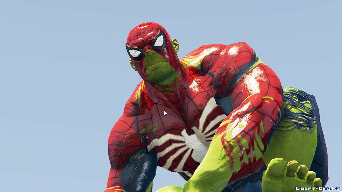 Download Hulk - Spiderman for GTA 5