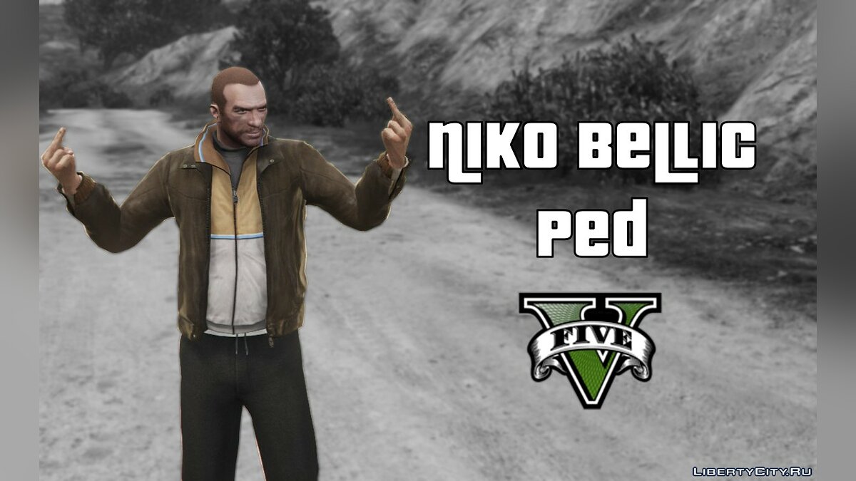 GTA Brasil Team - Desvendando o universo Grand Theft Auto: Skin do Niko  Bellic para o GTA 5