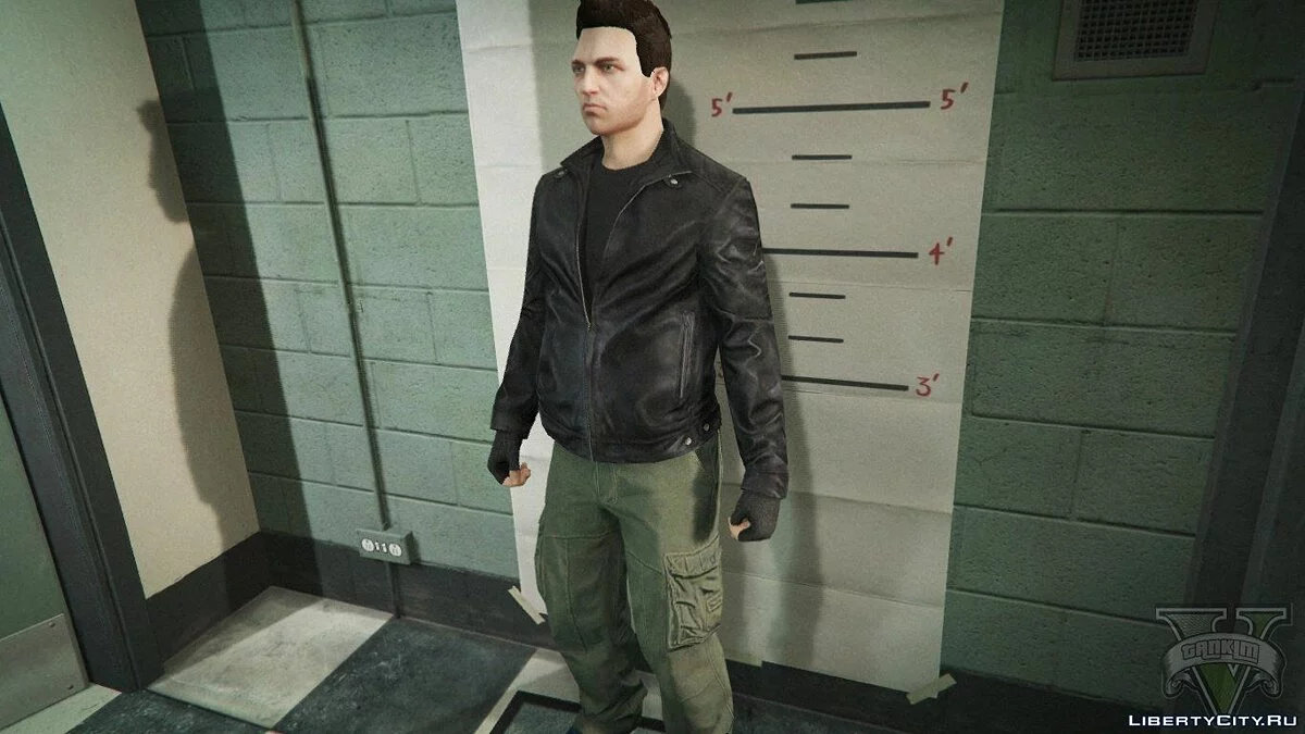 Claude Speed Ped model +new colthes v5 / GTA 5