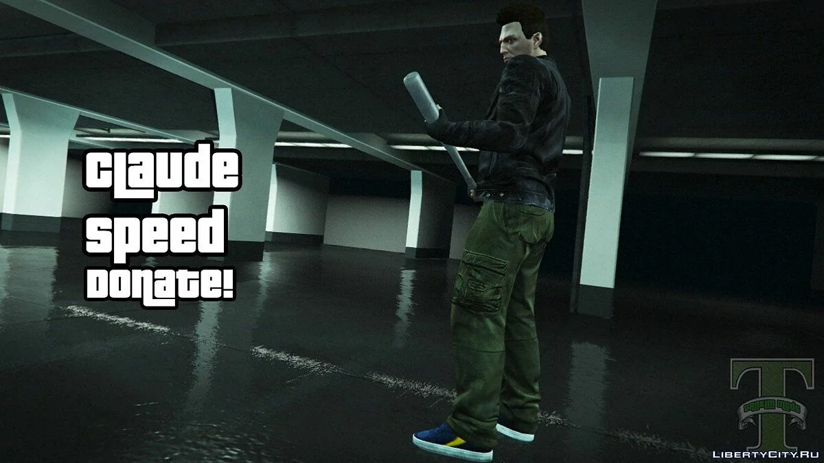 Claude Speed Ped model +new colthes v5 / GTA 5