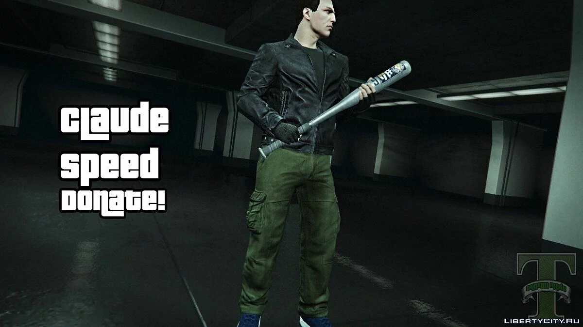 Claude Speed Ped model +new colthes v5 / GTA 5