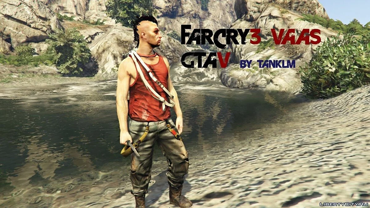 Modèle de Vaas de Far Cry 3 v4 / GTA 5
