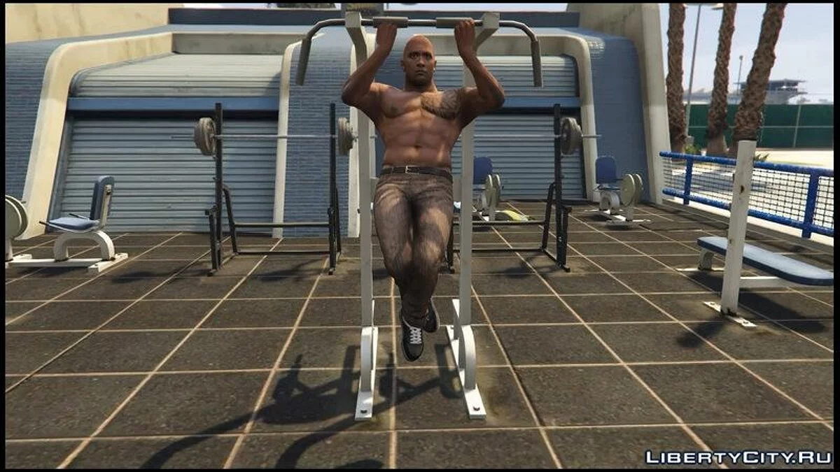 Dwayne Johnson y Michael Madsen [Mod de Jugador] / GTA 5