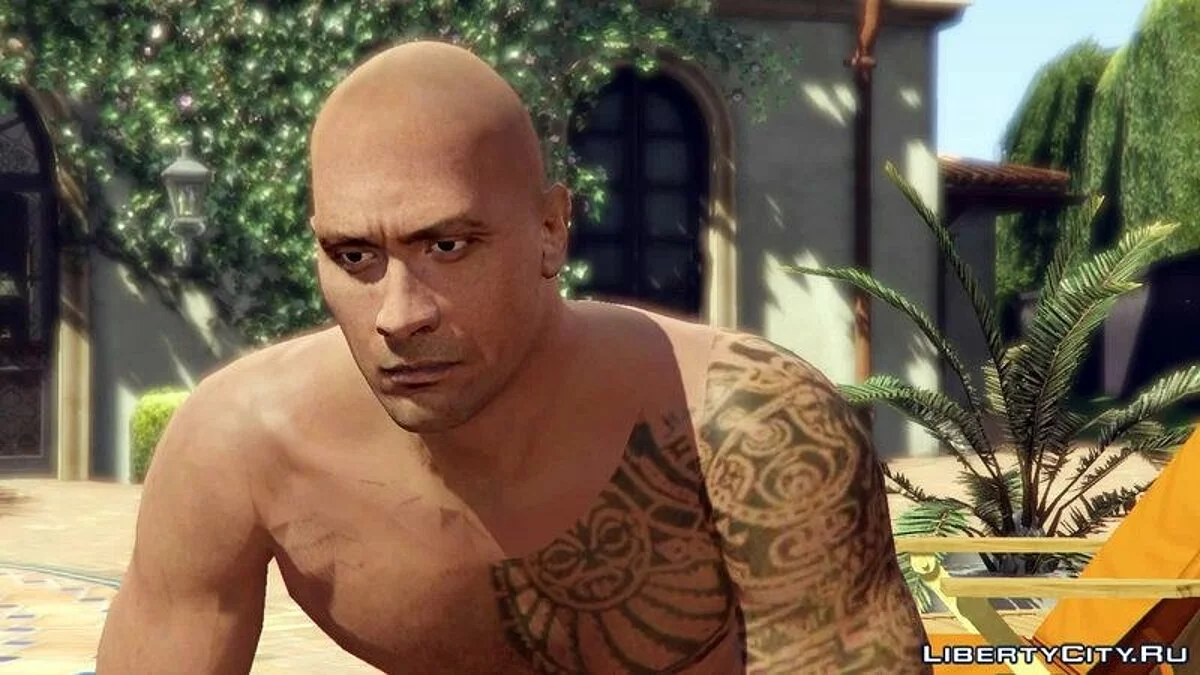 Dwayne Johnson y Michael Madsen [Mod de Jugador] / GTA 5