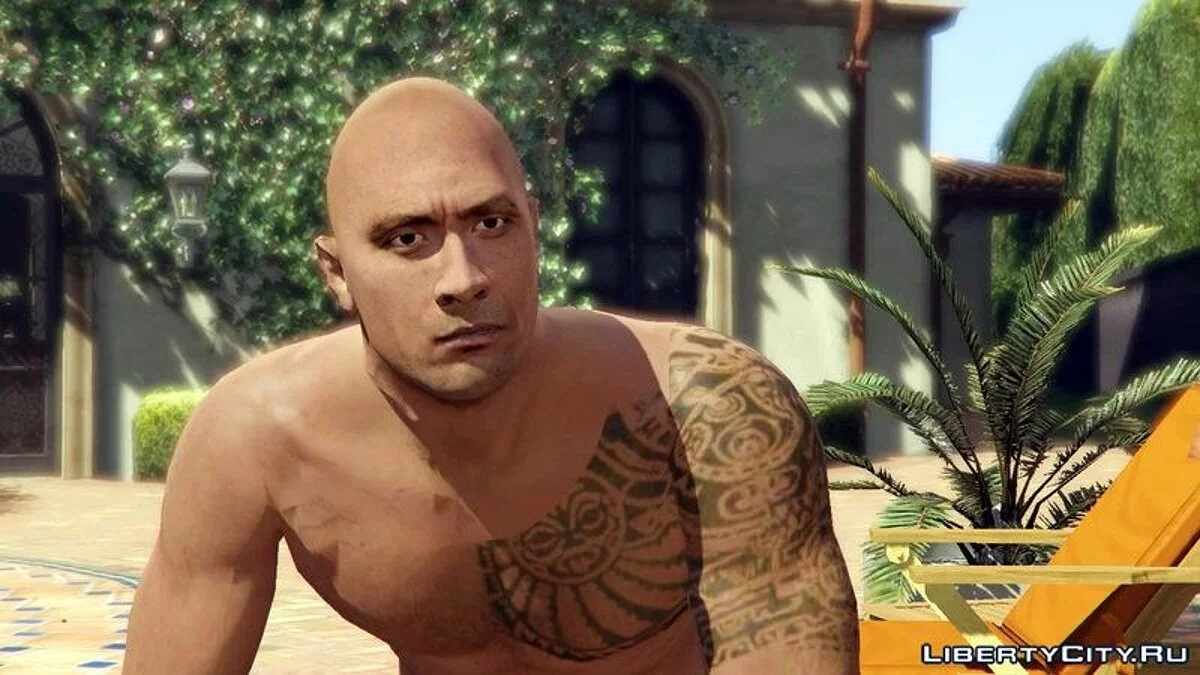 Dwayne Johnson y Michael Madsen [Mod de Jugador] / GTA 5