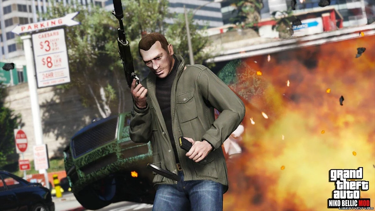 Niko Bellic [Add-On / Replace] 2.8.0a / GTA 5
