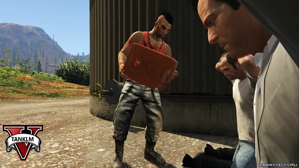 Far Cry 3 Vaas Ped model v1.0 / GTA 5