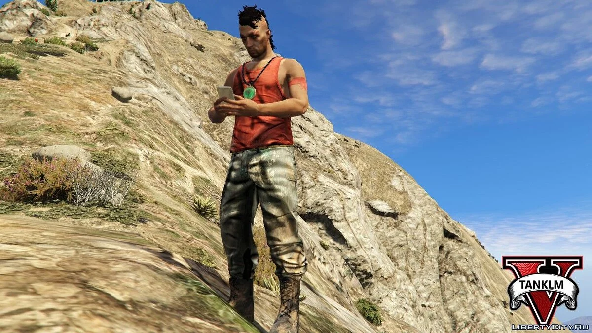 Far Cry 3 Vaas Ped model v1.0 / GTA 5