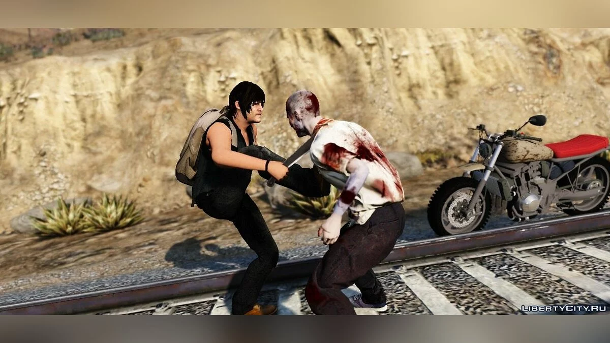 Daryl Dixon aus The Walking Dead [Add-On Peds] / GTA 5