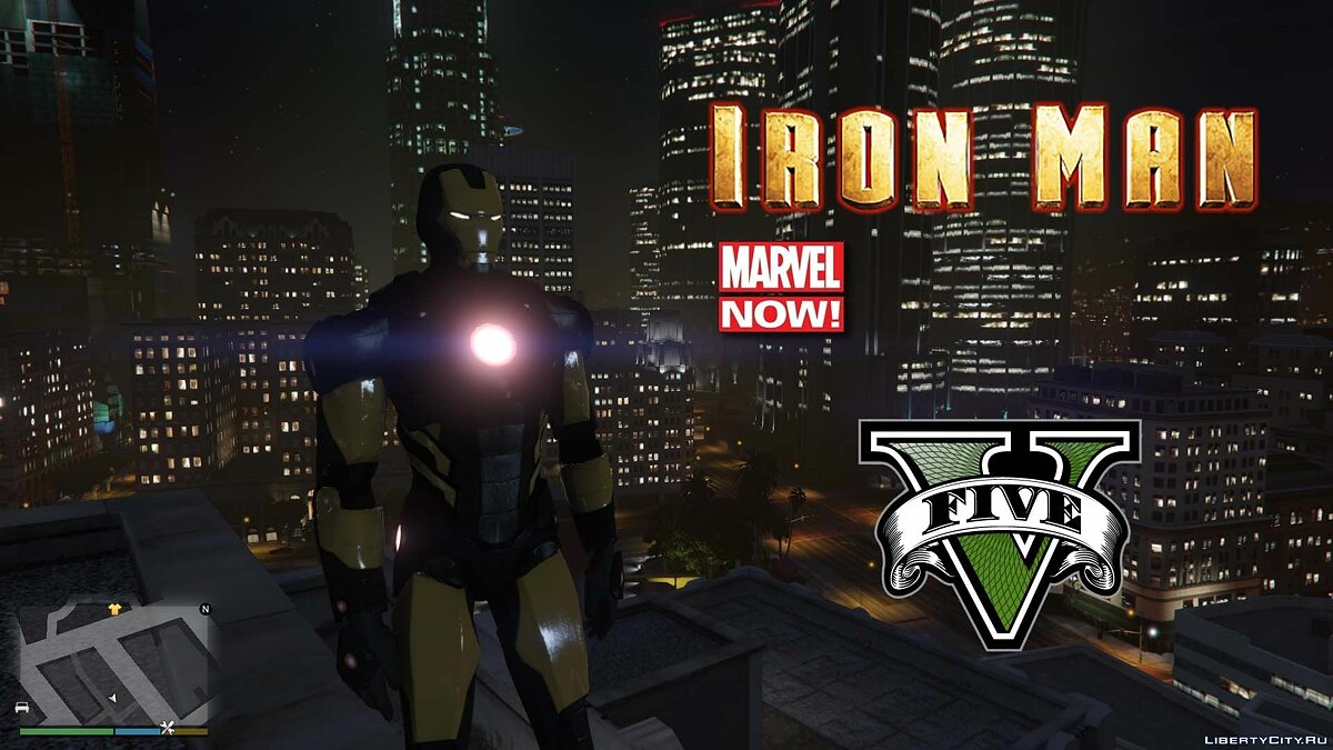 Iron man suit for gta 5 фото 110