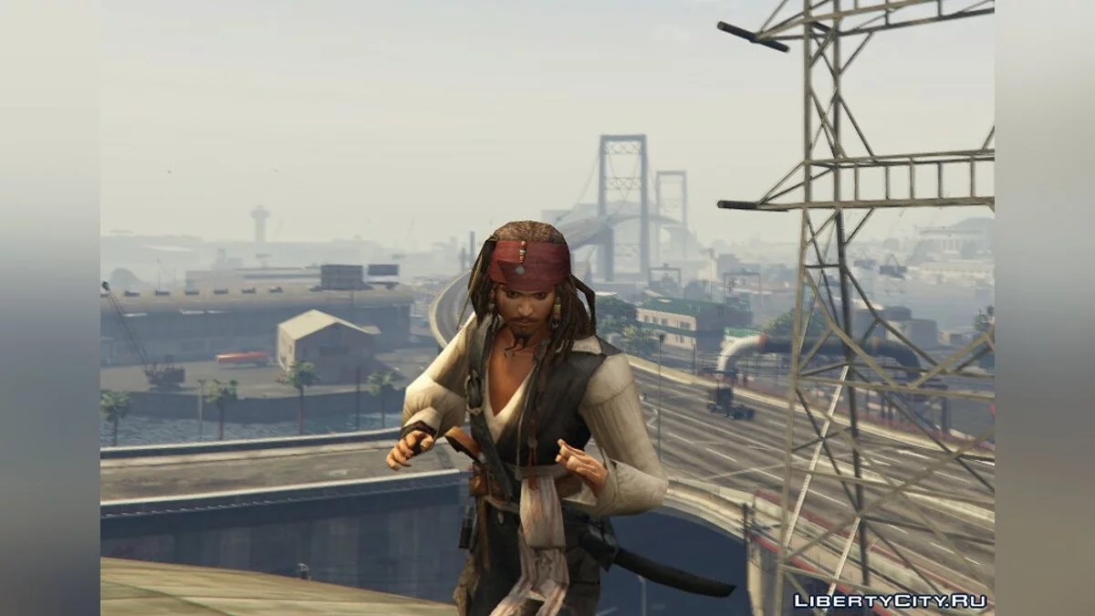 Captain Jack Sparrow [Add-On Ped] / GTA 5