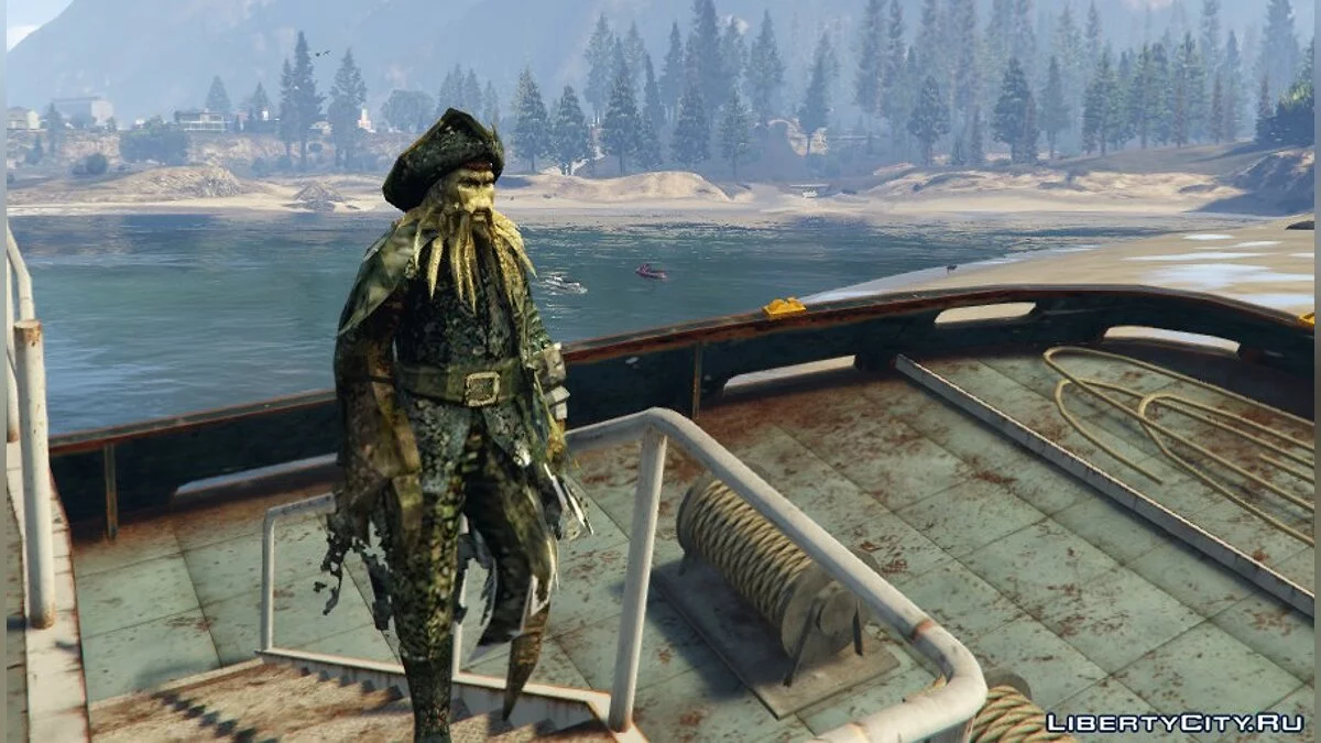 Davy Jones [Ped Add-On] 1.0 / GTA 5