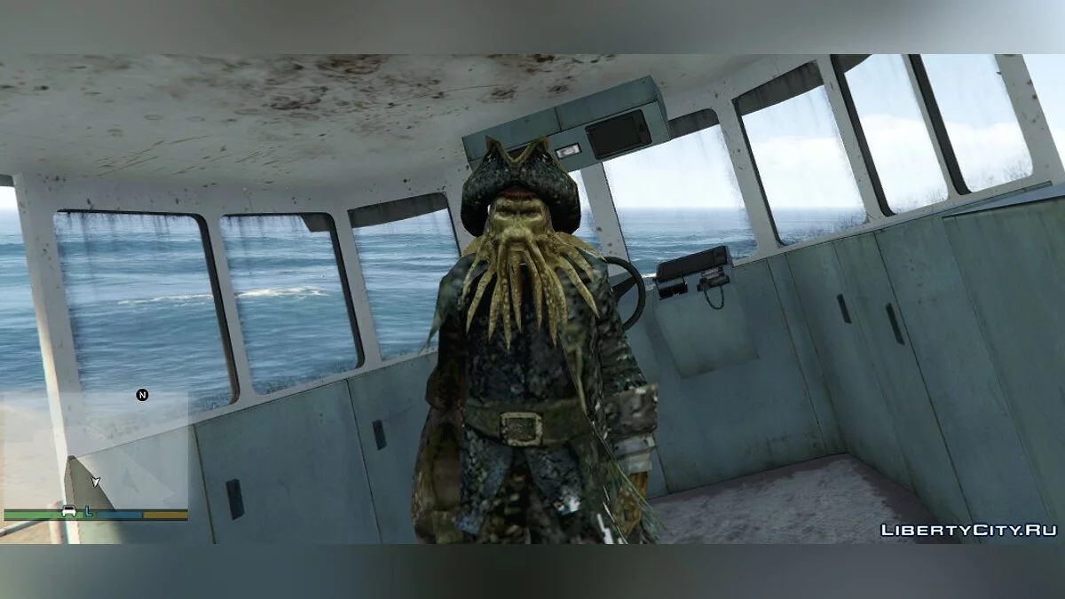 Davy Jones [Ped Add-On] 1.0 / GTA 5