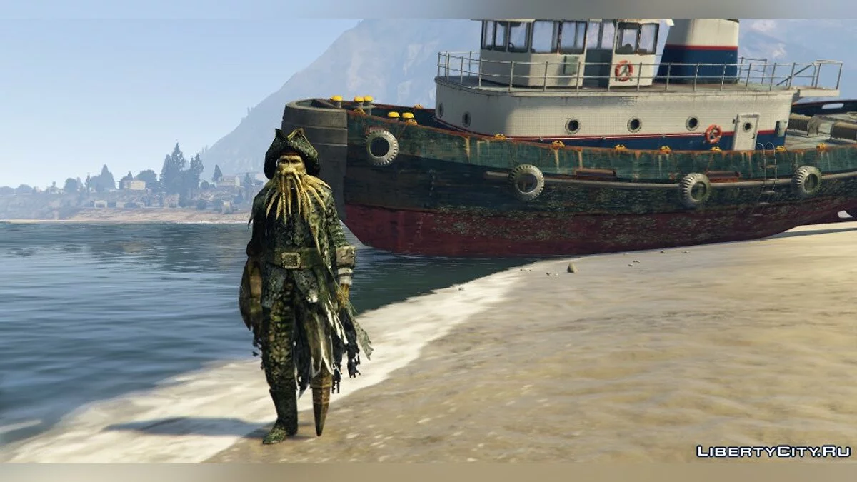 Davy Jones [Ped Add-On] 1.0 / GTA 5