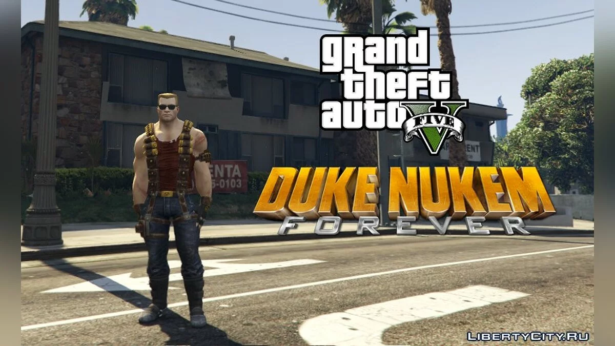 杜克·努克姆 [附加角色] 1.0 / GTA 5