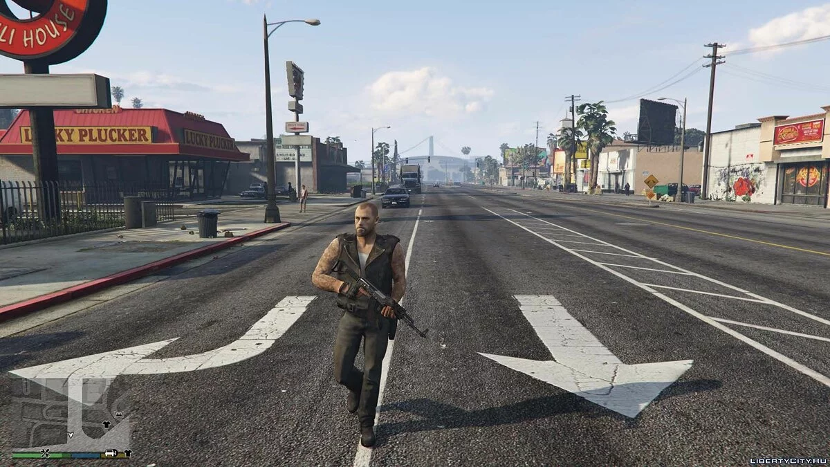 Francis de Left 4 Dead [Add-On Ped] 1.0 / GTA 5