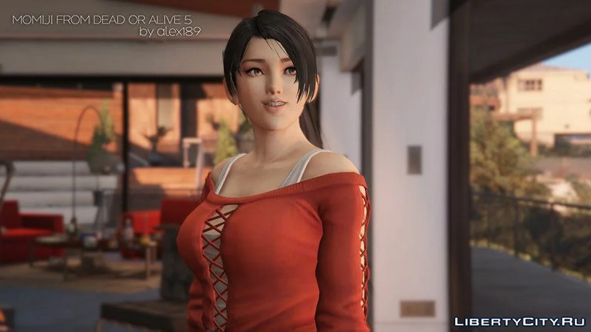 Momiji from Dead or Alive [Add-On/Replace] v1.0 / GTA 5
