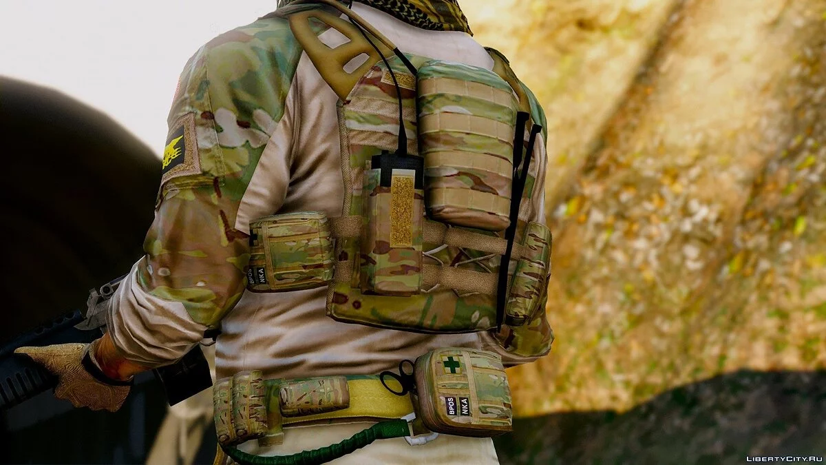 Navy Seals BlackBeard R6 [Solo Añadir] 1.0 / GTA 5