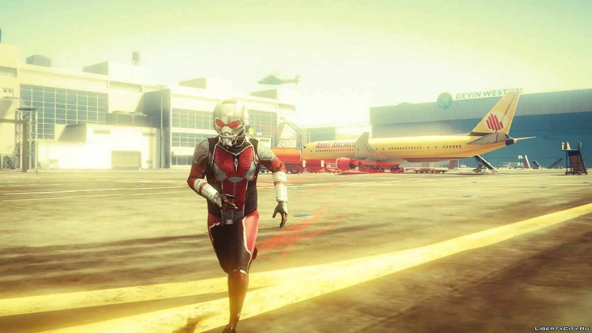 Ant Man (Textura Revisada de Civil War) 1.35 / GTA 5