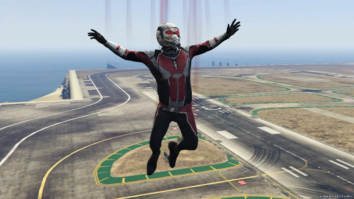 Ant Man (Textura Revisada de Civil War) 1.35 / GTA 5