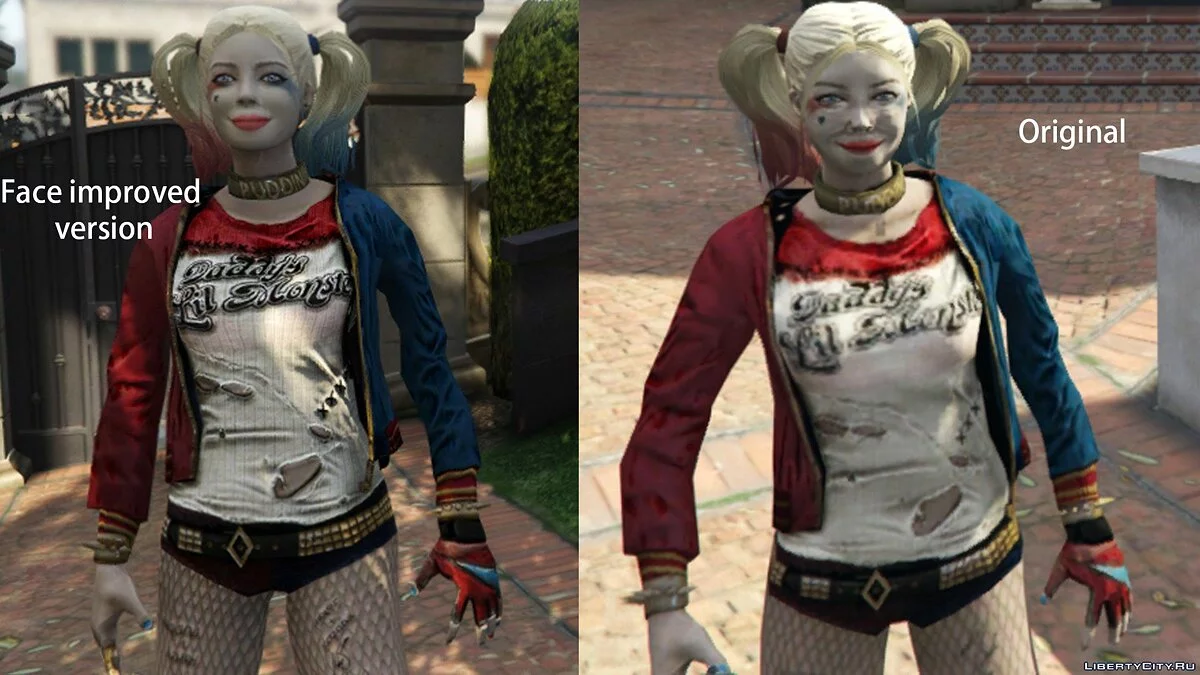 Umtexturiertes gepanzertes Batman & Harley Quinn 1.1 / GTA 5
