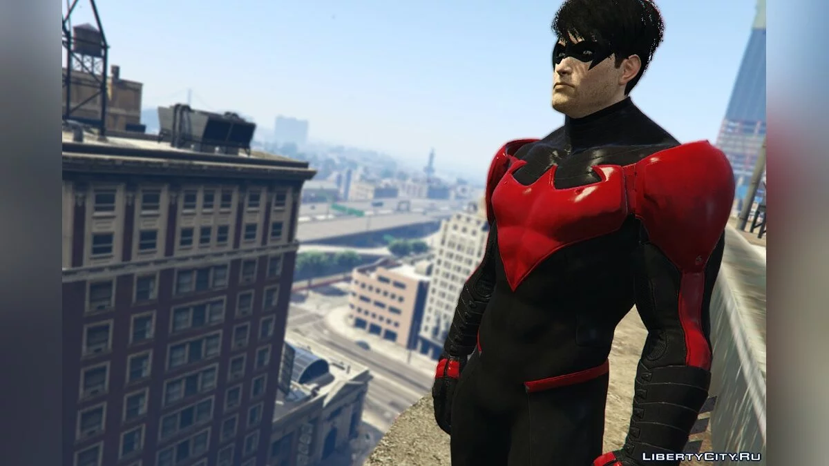 BAK Nightwing New52 [Add-On Ped] 1.0 / GTA 5