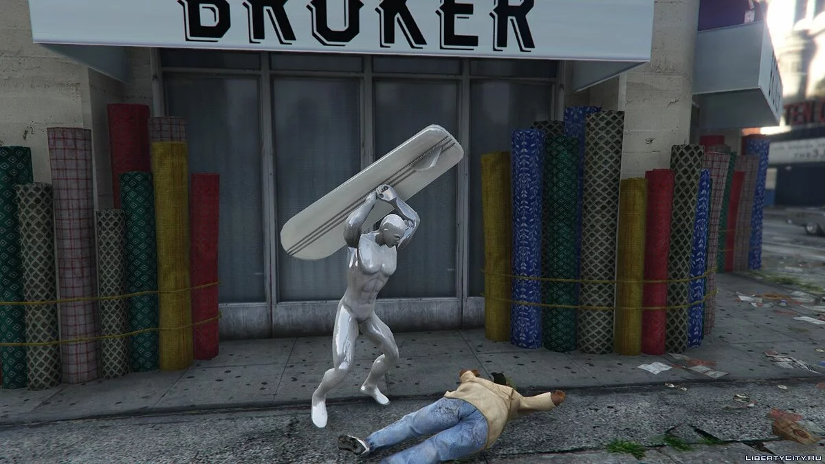 Silver Surfer [Add-on Ped] 1.0 / GTA 5