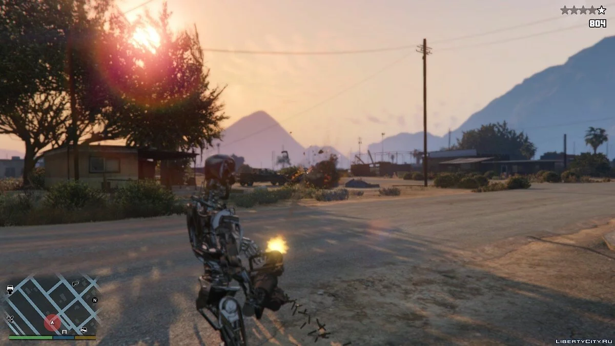 Terminator T800 haute poly / GTA 5
