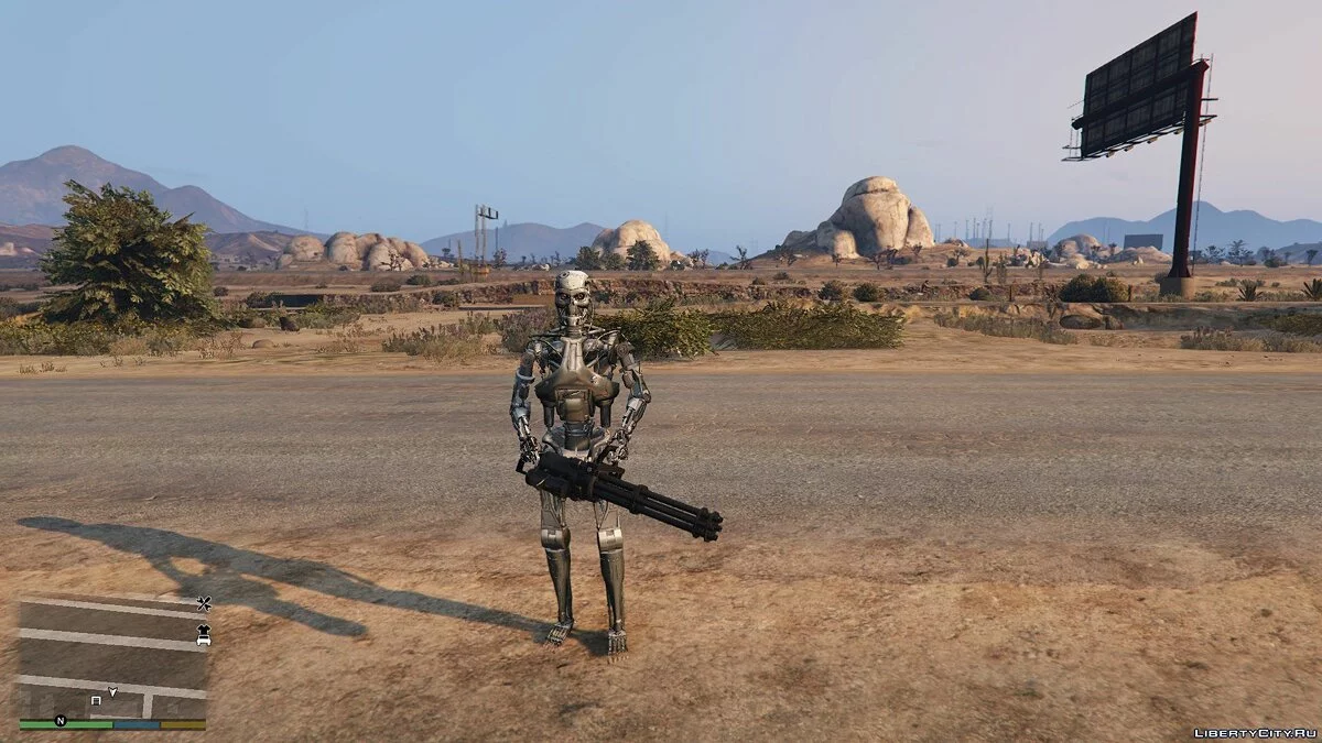 Terminator T800 haute poly / GTA 5